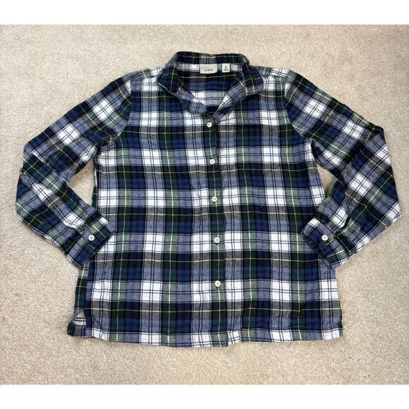 L.L. Bean Women's Scotch Plaid Cotton Flannel Pajama Set Size M - Picture 2 of 7
